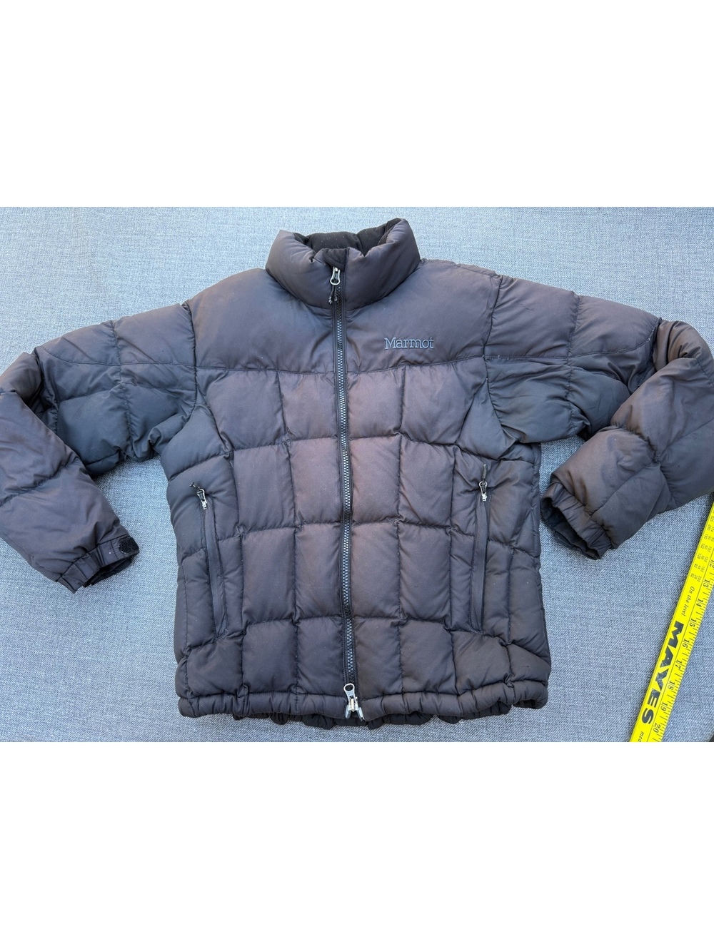 Marmot women’s Black Goose Down Insulated Puffer Jacket Size S